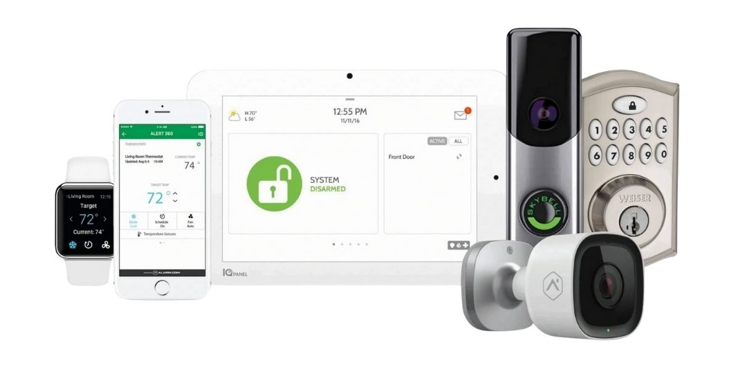 How does TELUS Home Security from PCC help protect families?