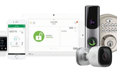 How does TELUS Home Security from PCC help protect families?