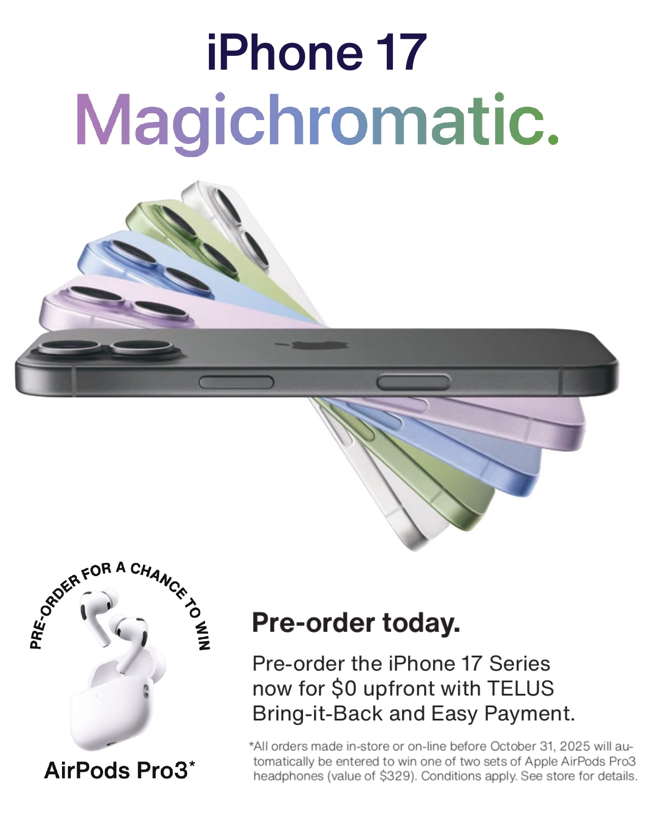 iPhone 17 Preorder mobile banner